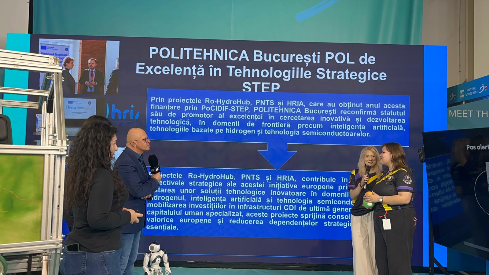 RoHydroHUB, prezentat la Smart Urban Mobility în cadrul Zilei Universităților