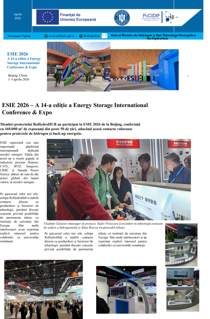 ESIE 2026 – A 14-a editie a Energy Storage International Conference Expo